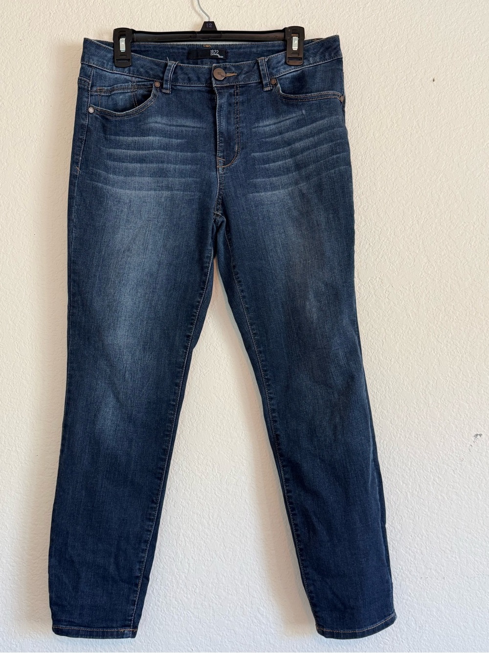 1822 Denim Women's Dark Blue Skinny Jeans